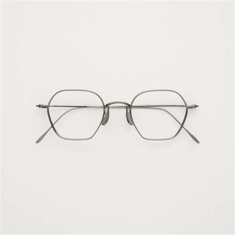 Plimsoll: Lightweight square titanium glasses .